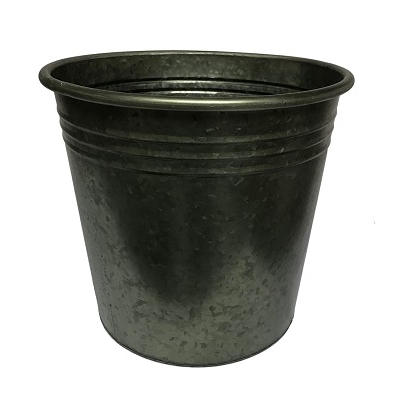 Large Graphite Flower Bucket 